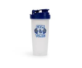 Toynk - "Gym & Tonic" Plastic Shaker Bottle | Holds Ounces - Blue