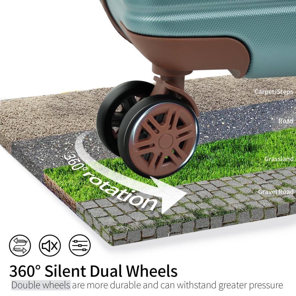 360° Silent Dual Wheels

Double wheels are more durable and can withstand greater pressure

Carpet/Steps
Road
Grassland
Gravel Road

360° rotation