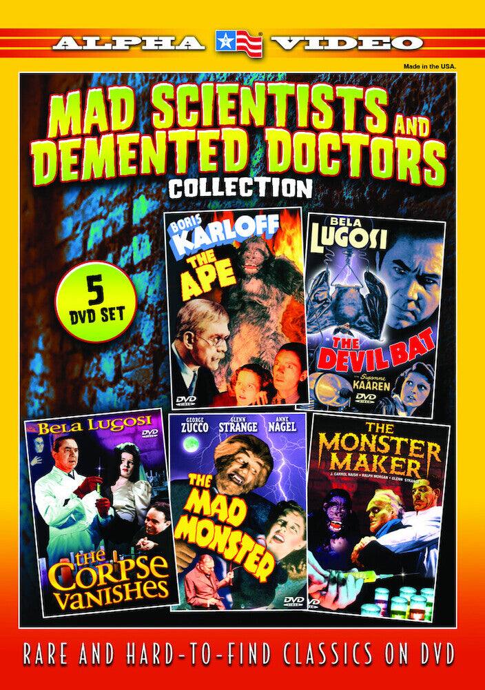 Mad Scientists and Demented Doctors Collection - DVD price history on PriceWatchPro