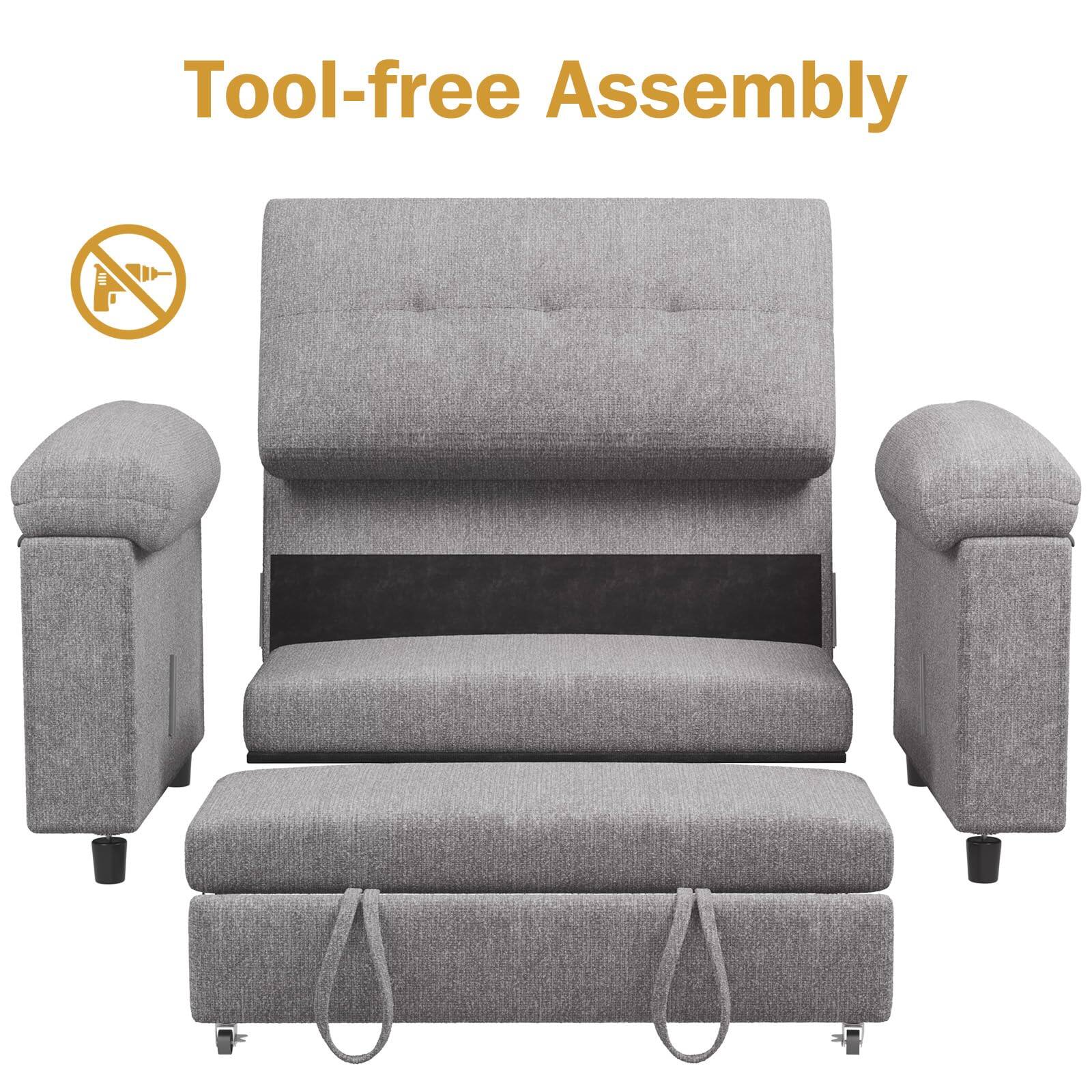 Tool-free Assembly