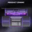 PRODUCT ZONING ACCESSORIES VIIN ACCESSORIES POWER STRIP/ROUTER COMPUTER MONITOR 32 INCHES COMPUTER MONITOR 27 INCHES LEFT STORAGE AREA COMPUTER MONITOR 24 INCHES RIGHT STORAGE AREA KEYBOARD MOUSE