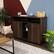 Alt View 4. Sunnydaze - 48.5" Anthony Sideboard Storage Buffet Cabinet with Shelves - Coffee Brown.