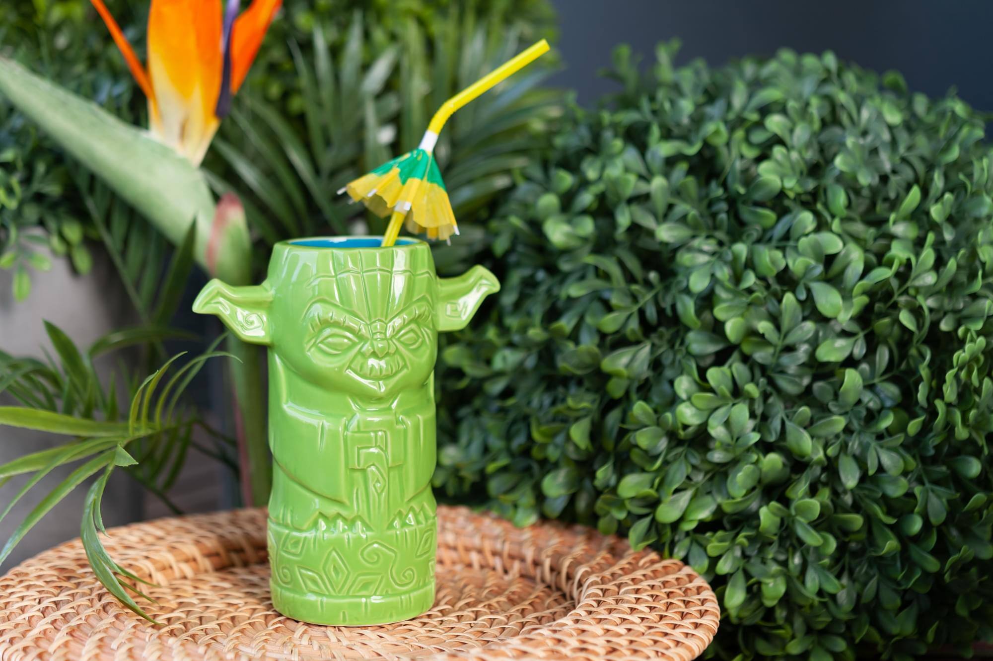 Alt View 3. Star Wars - Geeki Tikis Star Wars Master Yoda Mug | Ceramic Tiki Style Cup | Holds 12 Ounces - Green.