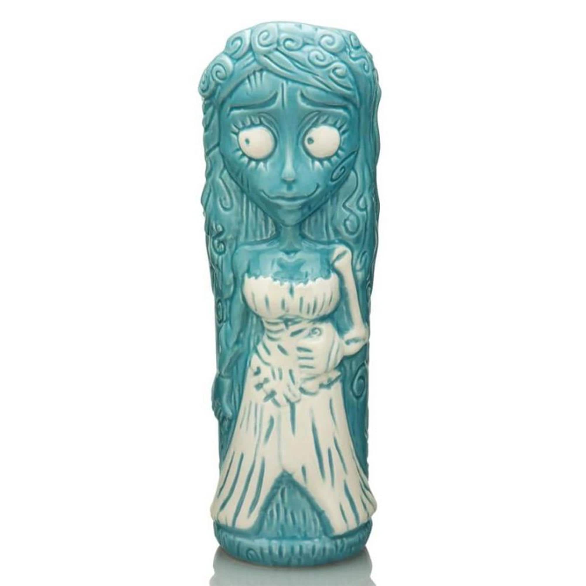 Beeline Creative - Geeki Tikis Corpse Bride Emily 18oz Ceramic Mug - Blue