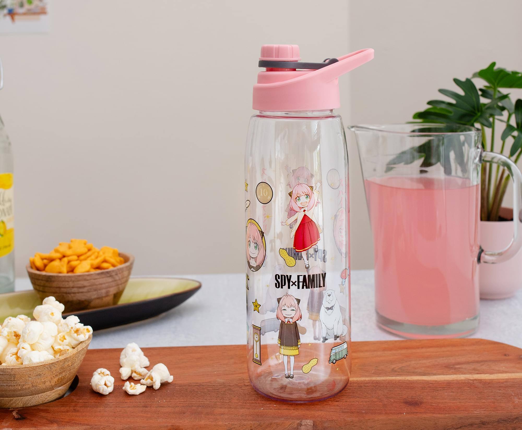 Silver Buffalo Spy x Family Anya Icons Water Bottle With Screw Top
