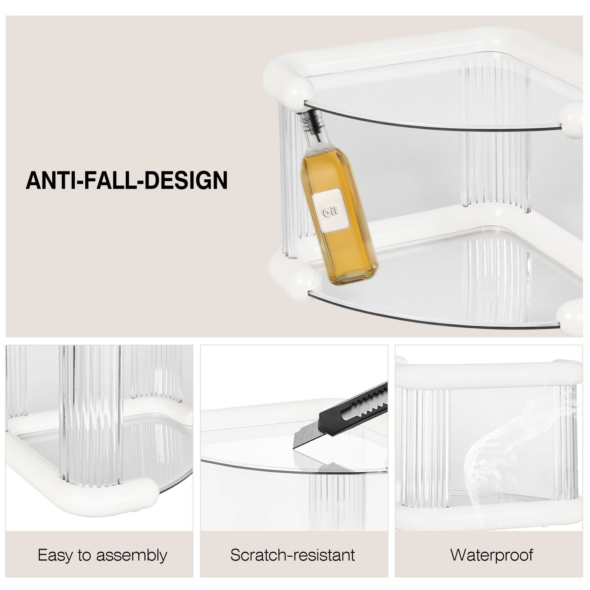 ANTI-FALL-DESIGN  
Oil  
Easy to assemble  
Scratch-resistant  
Waterproof