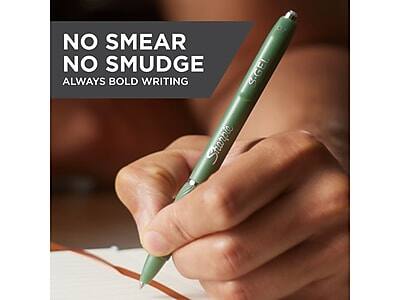 NO SMEAR  
NO SMUDGE  
ALWAYS BOLD WRITING