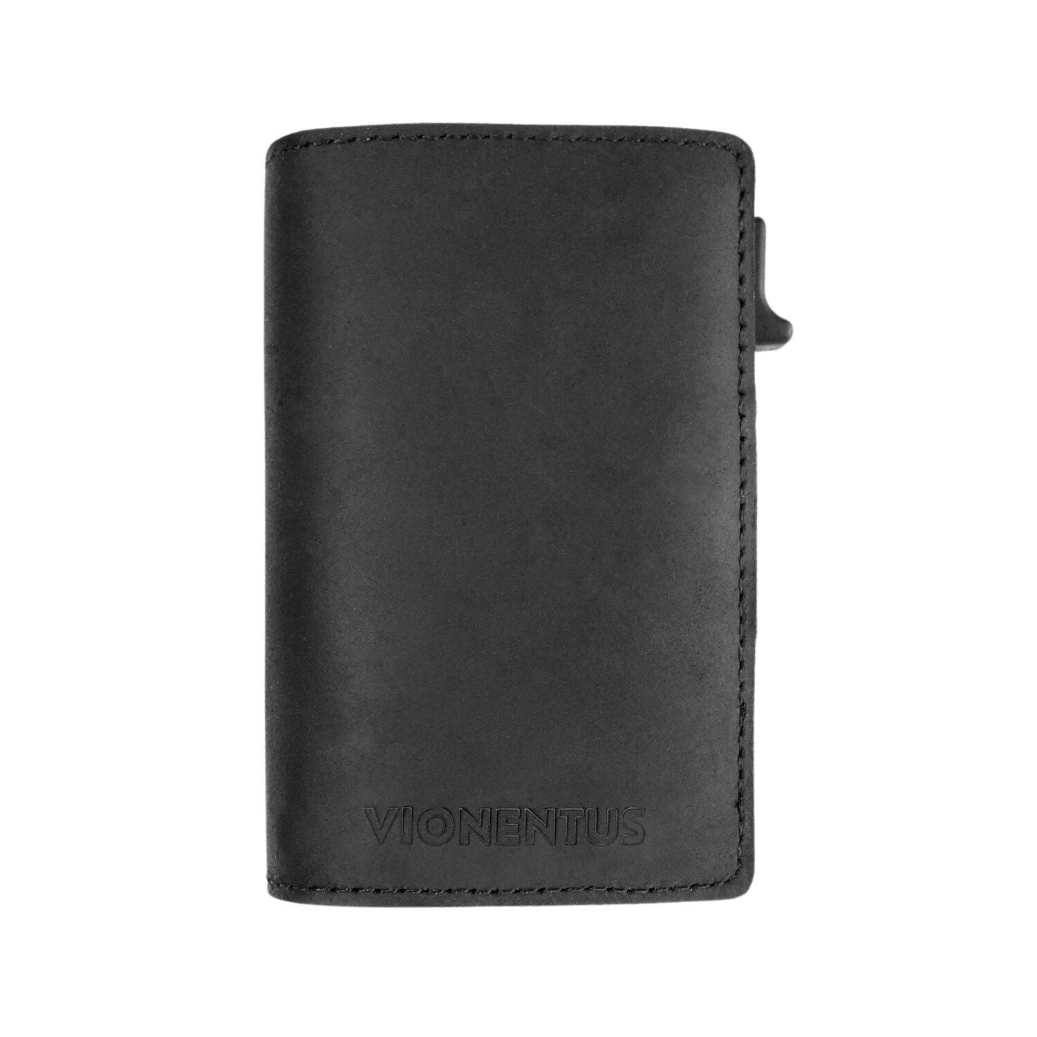 Alt View 6. Vionentus - Slim AirTag Wallet VN100 Elite - Dark Brown.