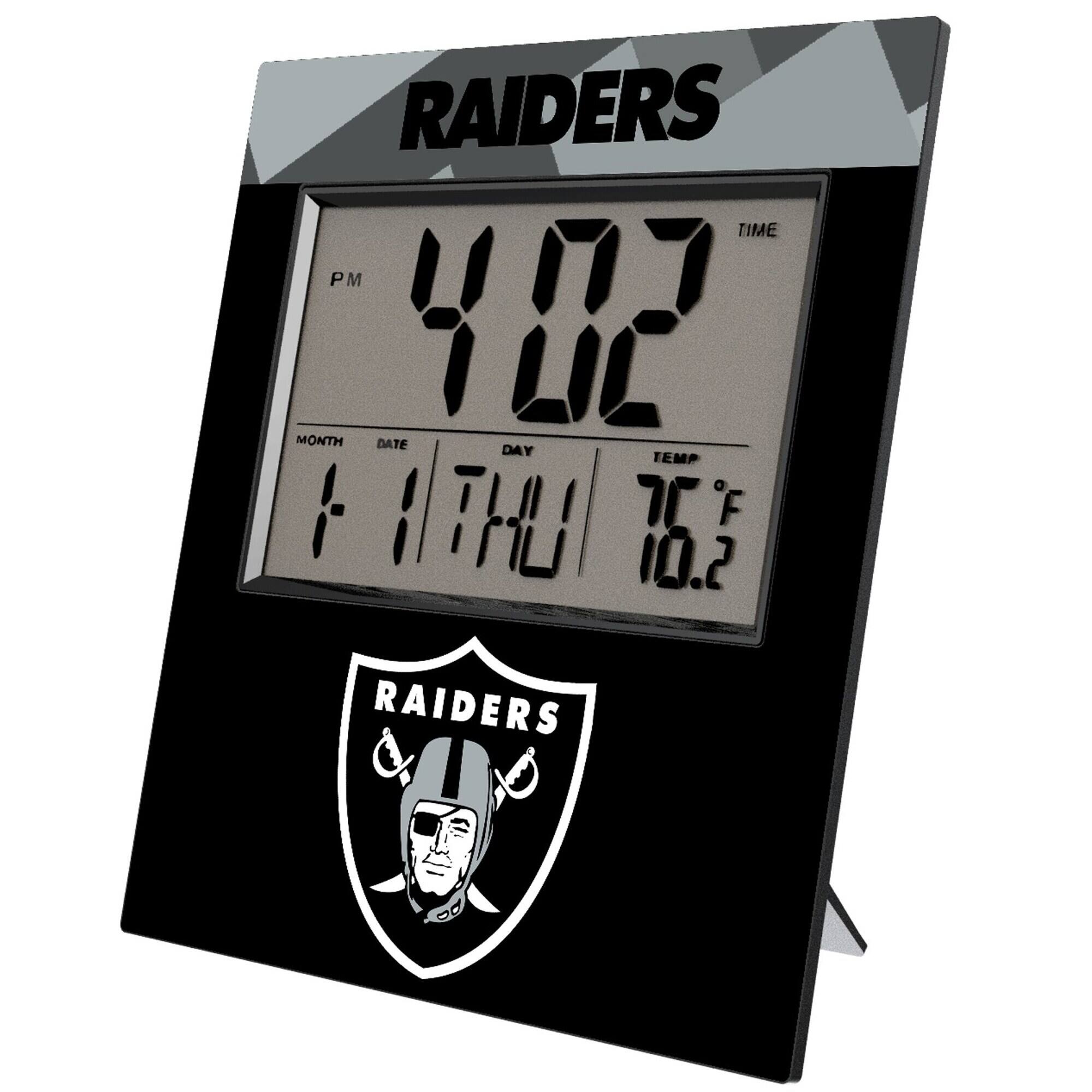 RAIDERS

TIME: 4:02 PM

MONTH: 11

DATE: 1

DAY: THU

TEMP: 76°F

HUMIDITY: 10.2%
