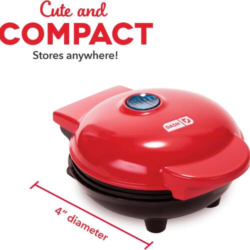 Cute and COMPACT  
Stores anywhere!  
27 DASH  
4" diameter