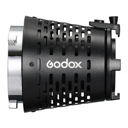 Godox - SA 17 Bowens Mount to Projection Attachment S30 Mount Adapter - Black