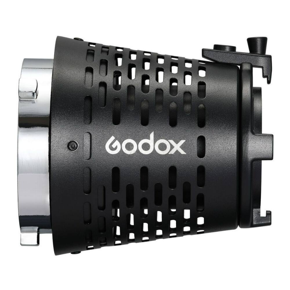 Front. Godox - Godox SA 17 Bowens Mount to Projection Attachment S30 Mount Adapter - Black.