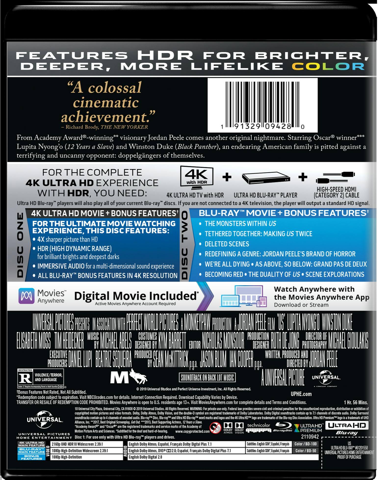 Angle. Us   - 4K Blu-Ray.