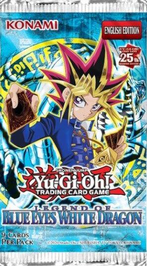 yugioh legend of blue-eyes white dragon 25th anniversary booster box Blue Eyes Pack x3 Sealed An For years legend of blue eyes booster