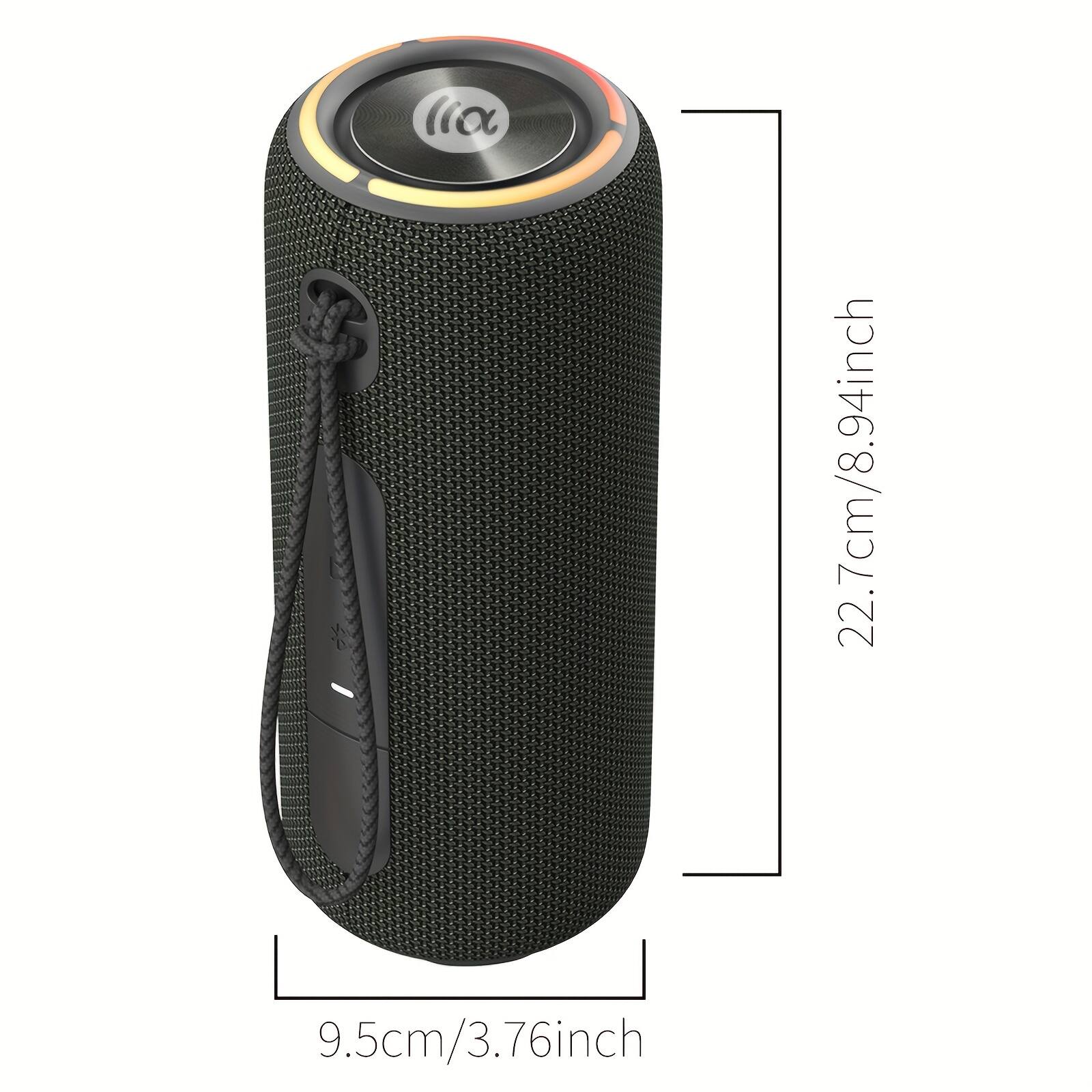 J (1x 22.7cm/8.94inch 9.5cm/3.76inch)