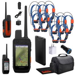 Garmin - Alpha 300i Handheld With 10x Alpha T20 Tracking Collar For Dogs With GPS