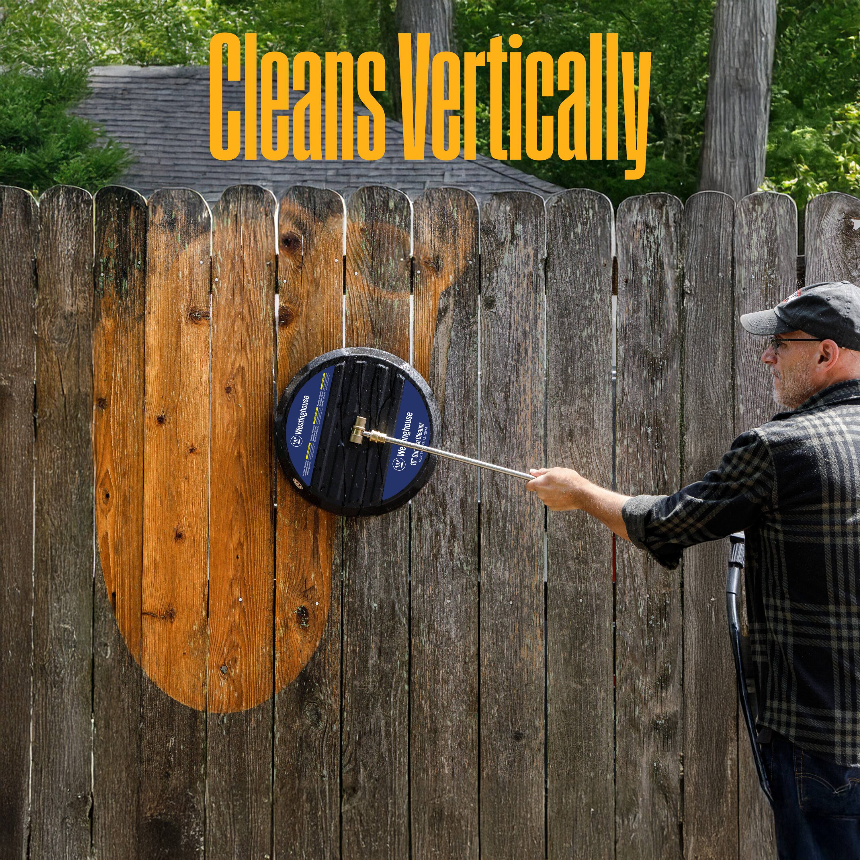 Cleans Vertically