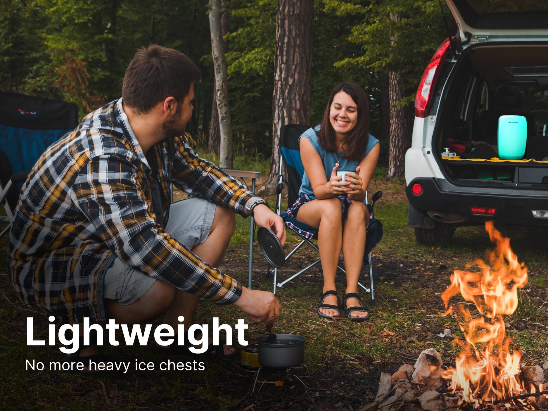 Lightweight
No more heavy ice chests