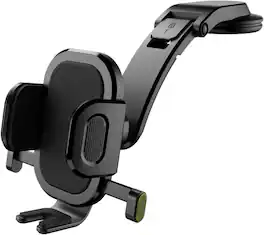 Bracketron - OneClick Low-Profile Dash Mount - Black