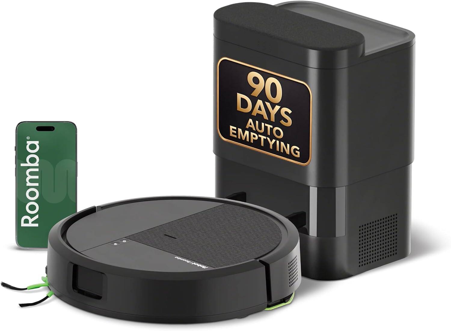 Roomba U  
90 DAYS AUTO EMPTYING topport