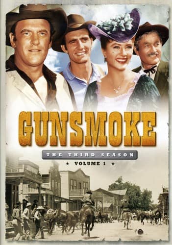 Front. Gunsmoke: The Third Season Volume 1   - DVD.