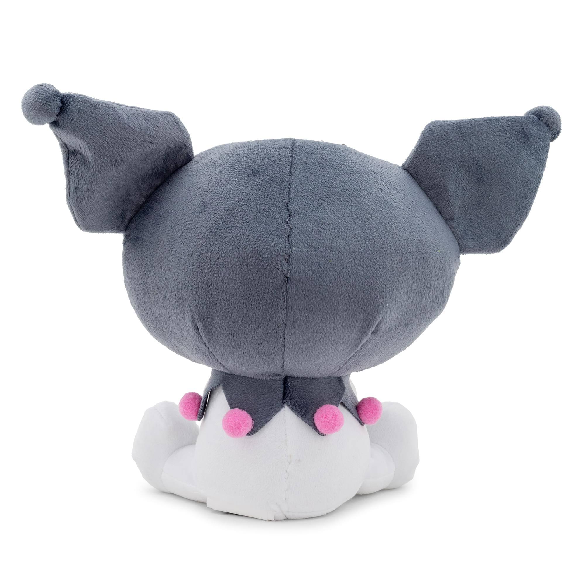 Alt View 2. Silver Buffalo - Sanrio Kuromi 8-Inch Plush Money Bank - White.