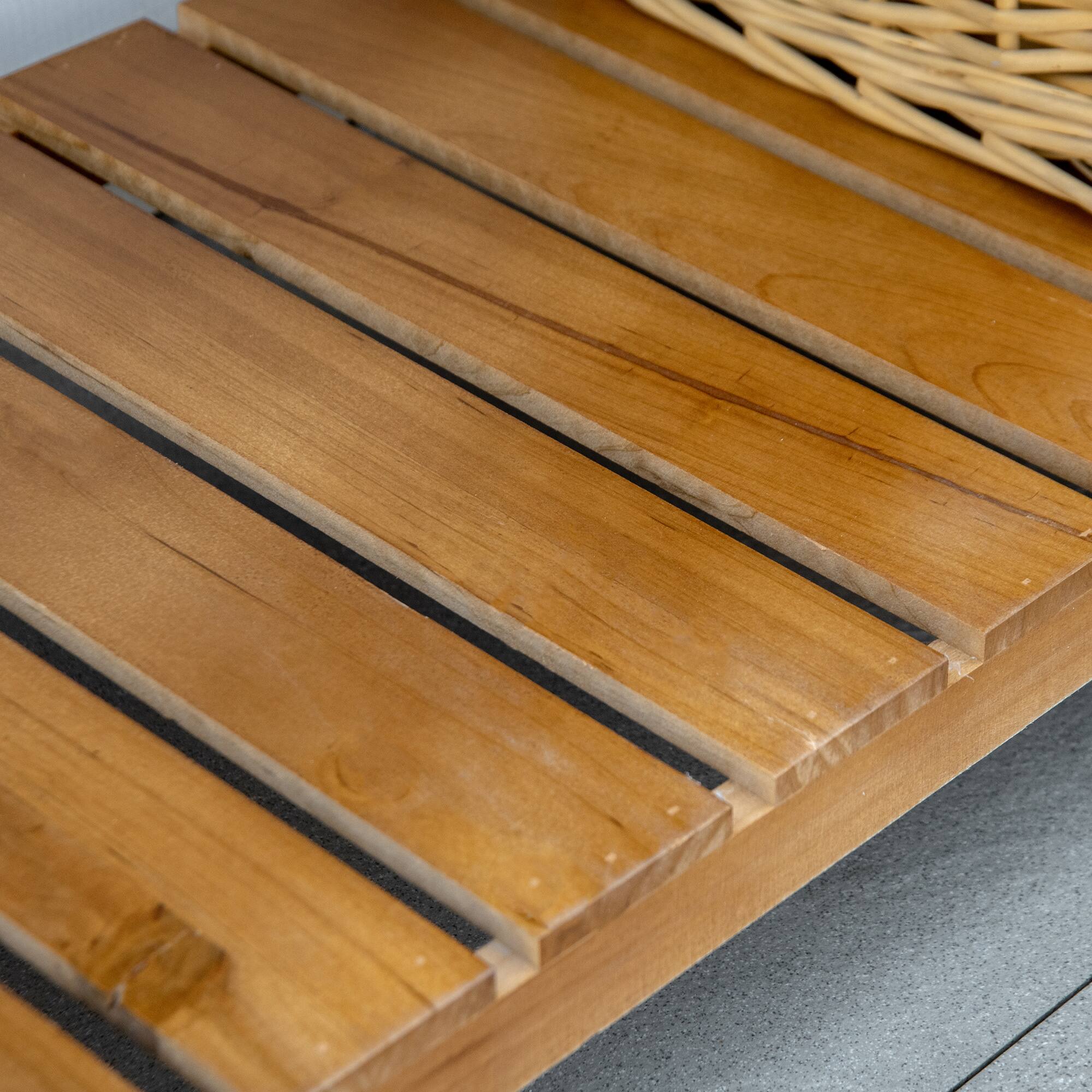 Alt View 8. Outsunny - Potting Bench Table, Garden Work Bench, Outdoor Wooden Workstation with Tiers of Shelves and Drawer for Patio - Brown.