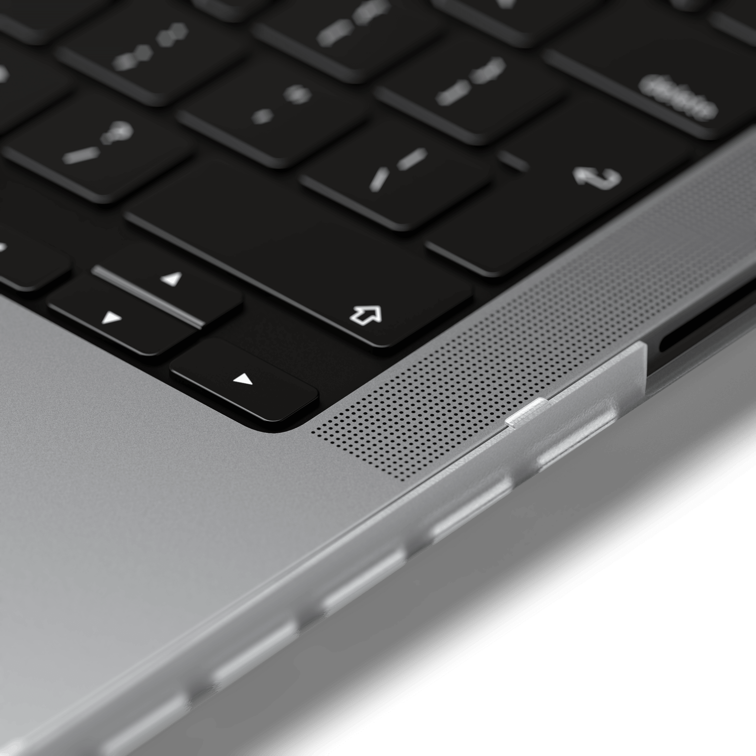 Alt View 2. Satechi - Eco Hardshell Case for MacBook Pro 16-inch (2024 M4/M3/M2/M1) - Slim & Lightweight, Hub-Friendly - Clear.