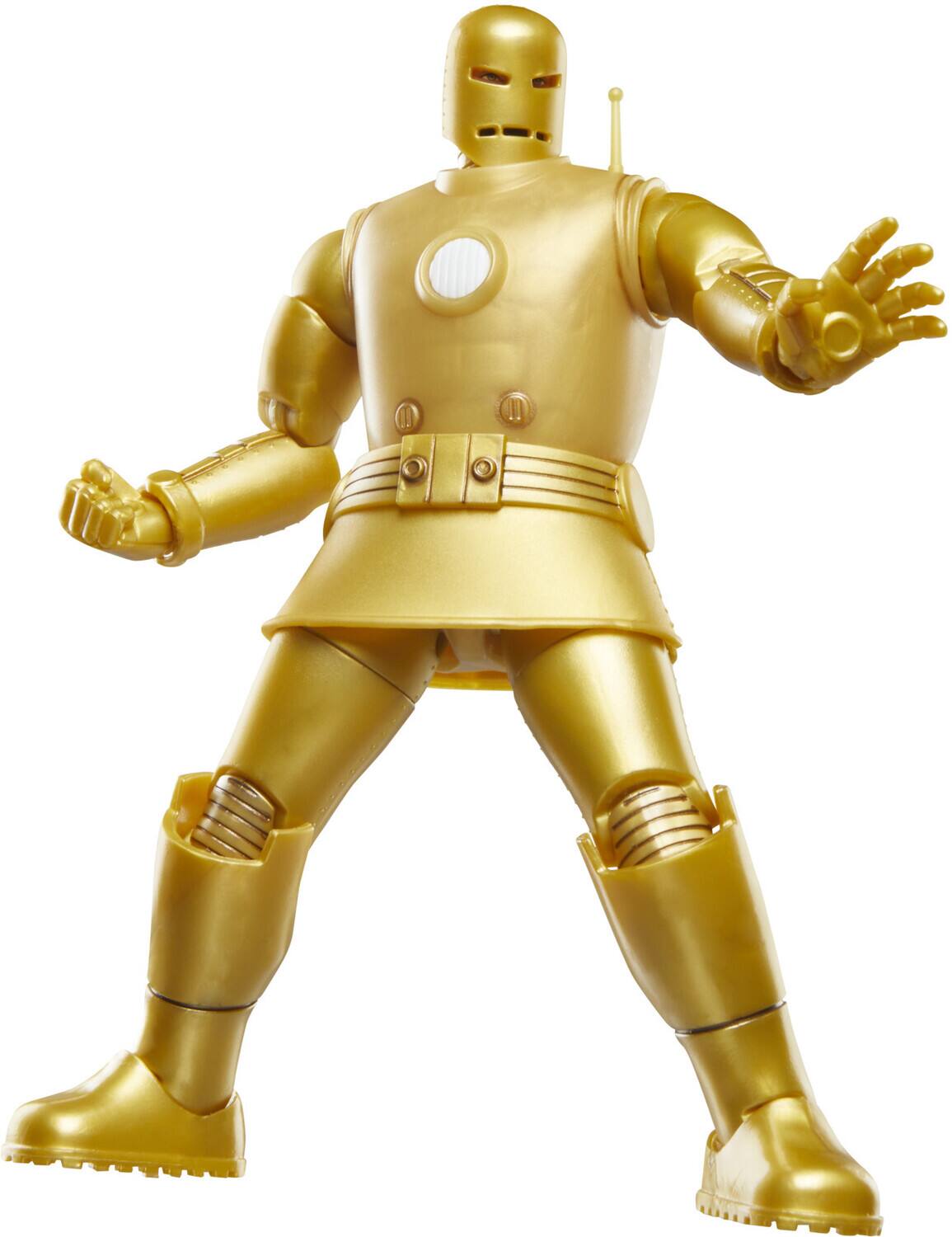 Alt View 2. Hasbro - Hasbro Collectibles - Tales of Suspense - Marvel Legends - Iron Man (Model 01 - Gold)   - Collectibles - Multicolor.