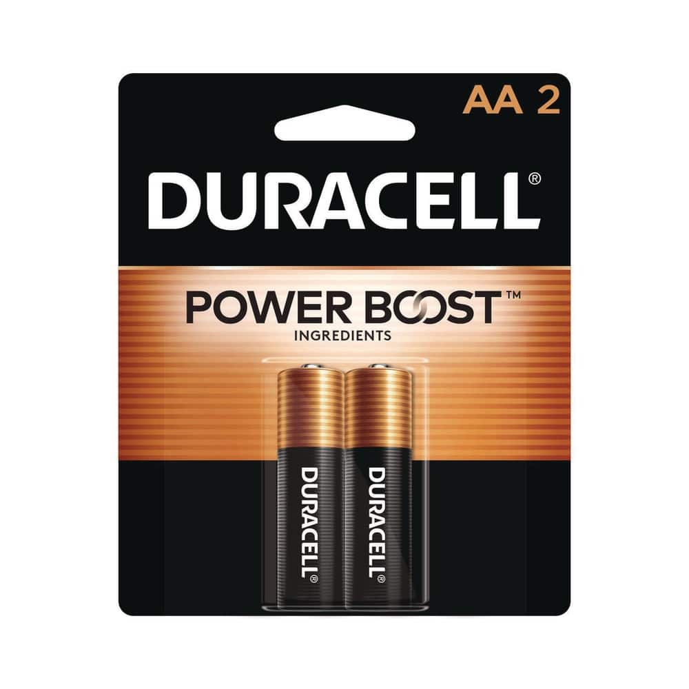Duracell - MN1500B2Z Power Boost CopperTop Alkaline AA Batteries (2/Pack)