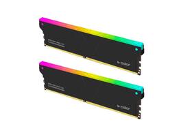 V-color - 32GB (2 x 16GB) DDR4 3200 (PC4 25600) Desktop memory Model TL416G32S816CSPKWK - Black