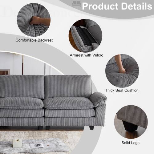 Product Details

- Comfortable Backrest
- Armrest with Velcro
- Thick Seat Cushion
- Solid Legs