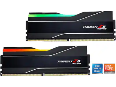 G.SKILL Trident Z5 Neo 128GB DDR5 6000MHz RAM (2x64GB) PC5 48000 G.SKILL Trident Z5 Neo 128GB DDR5 6000MHz RAM (2x64GB) PC5 48000