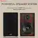 SHARP POWERFUL SPEAKER SYSTEM
Digital Amplifier with 100W RMS output power
Bass & Treble adjust