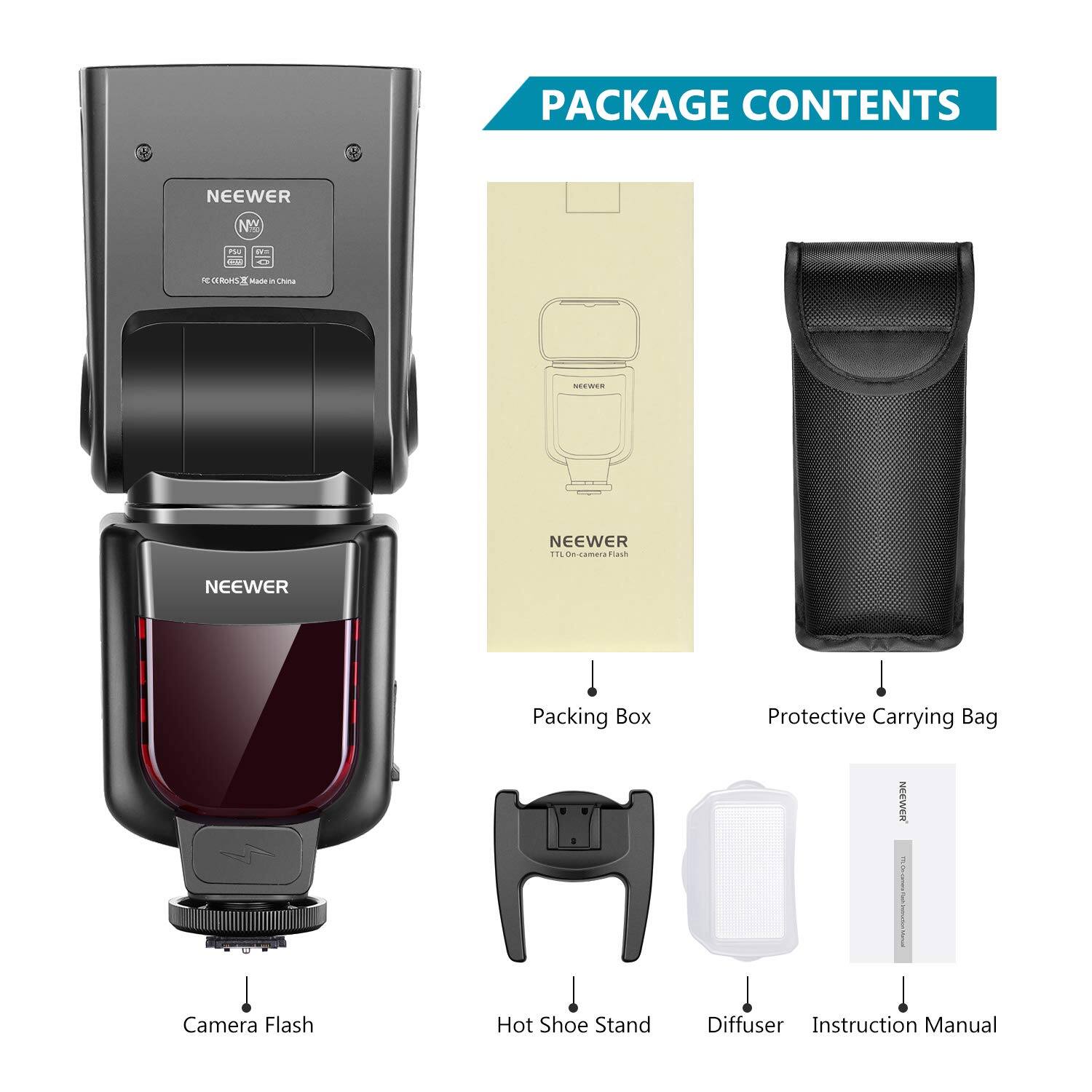 Neewer TTL Camera Flash for Nikon with LCD Screen Compatible with