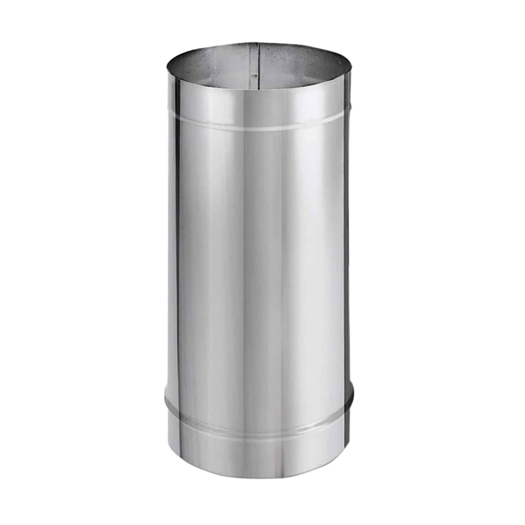 DuraVent - DuraBlack 6DBK-12SS 12 x 6 Inch Stainless Steel Single Wall Stove Pipe price history on PriceWatchPro