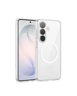 Belkin - SheerForce Protect Case for Samsung S26 with 13ft. Drop Protection and Qi2 - Clear