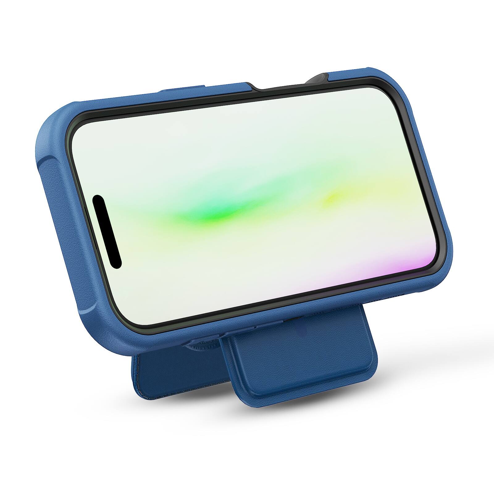 Alt View 2. Mybat Pro - Maverick Series Rogue Edition MagSafe Case with MagStash Wallet Folio for Apple iPhone 17 - Black.