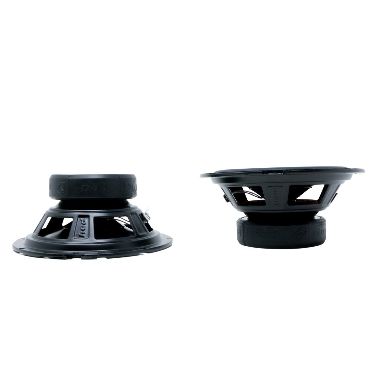 Left. Cerwin Vega - Cerwin-Vega- H765C  HED Series 6.5" 2-Way Component Speaker System - Black and Red.