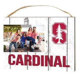 Jardine - Stanford Cardinal 8" x 10" Weathered Clip It Frame - White
