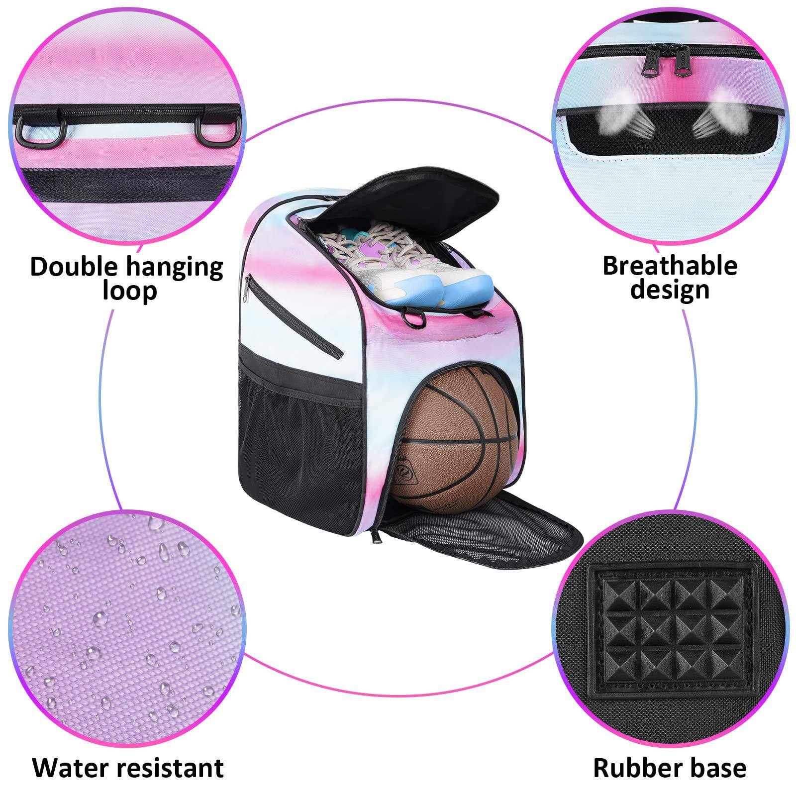 Double hanging loop  
Breathable design  
Water resistant  
Rubber base