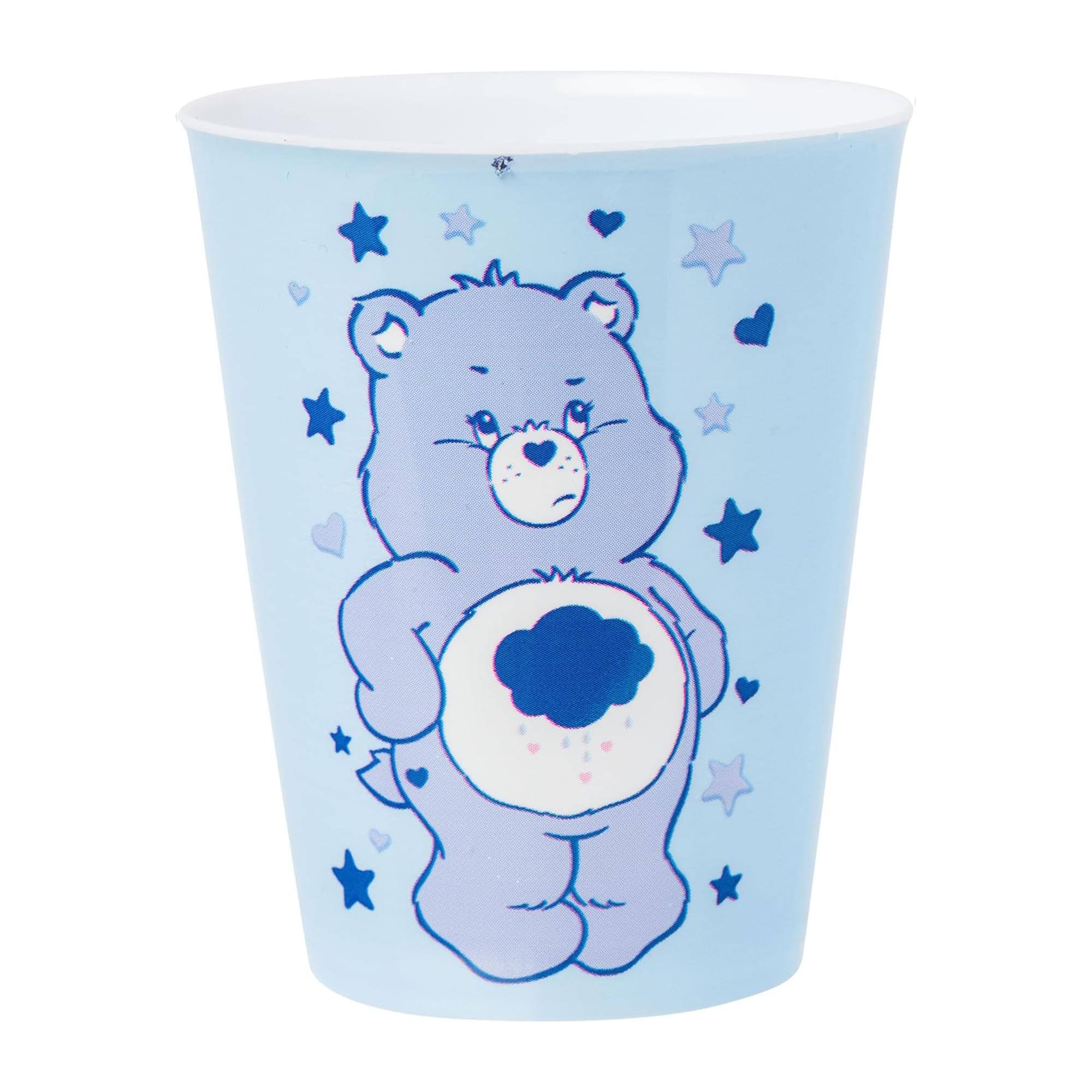 Alt View 5. Silver Buffalo - Care Bears 2 Ounce Plastic Mini Cup Set of 4 - Blue.