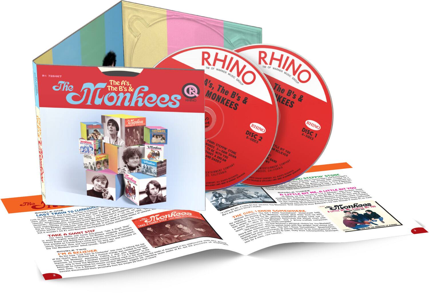 The Monkees - The A's, The B's & The Monkees   - COMPACT DISCS [CD] price history on PriceWatchPro