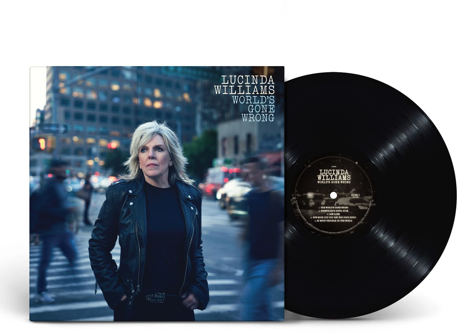 Lucinda Williams - World's Gone Wrong   - VINYL LP price history on PriceWatchPro