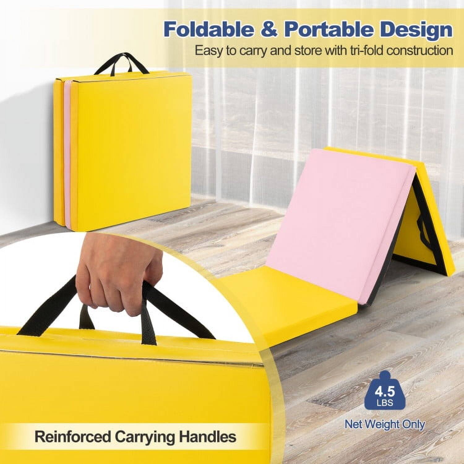 Foldable & Portable Design  
Easy to carry and store with tri-fold construction  

Reinforced Carrying Handles  

4.5 LBS  
Net Weight Only