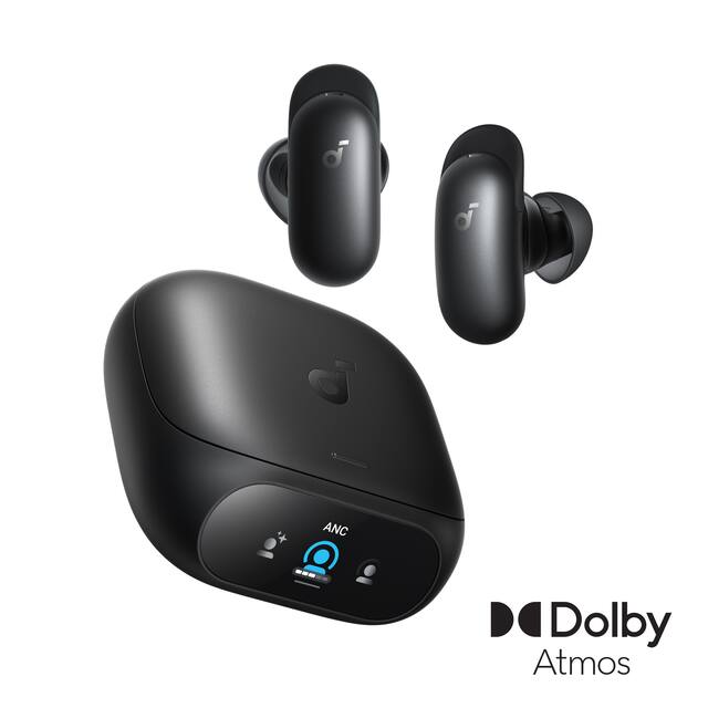 Anker - Soundcore Liberty 5 Pro Noise Cancelling Earbuds - with Guinness World Records-Certified Call Quality - Black