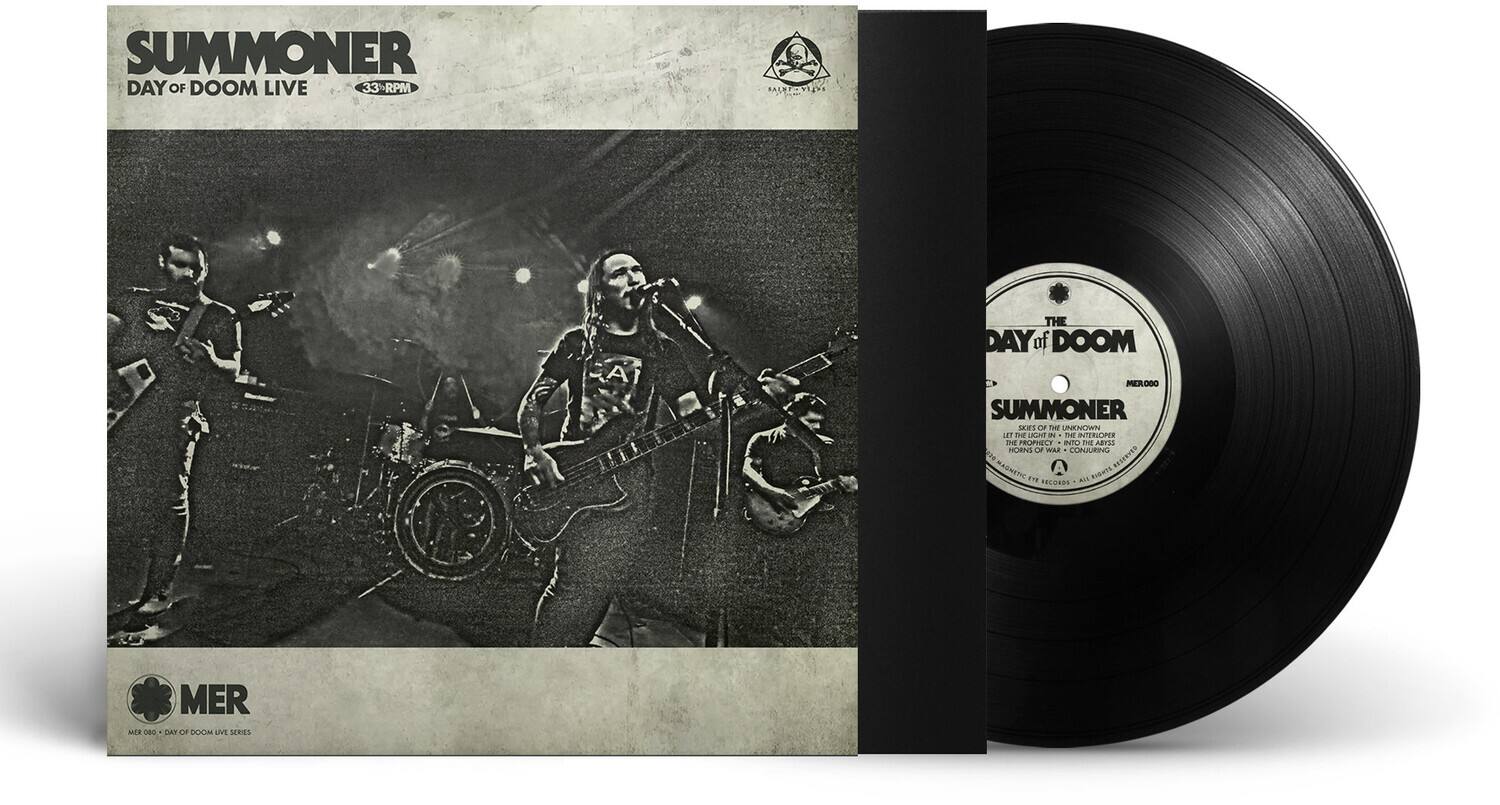 SUMMONER  
DAY OF DOOM LIVE  
33RPM  

MER  
www.merrecords.com  

THE DAY OF DOOM  
SUMMONER  
33RPM  
MER RECORDS