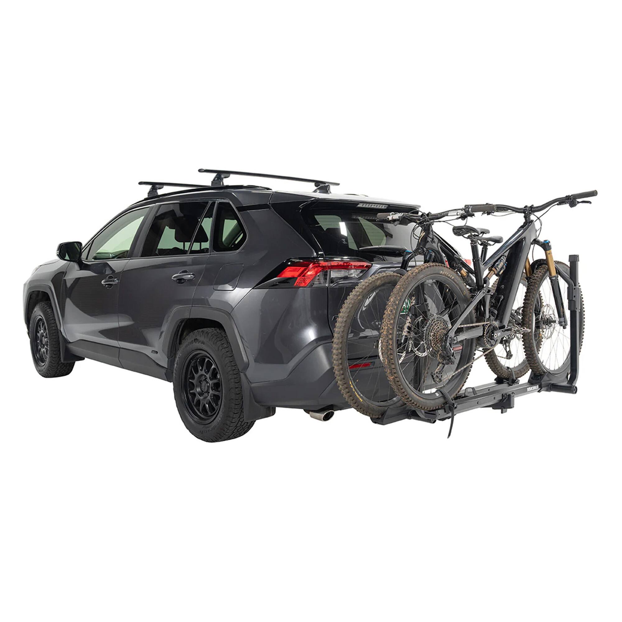 Alt View 7. Yakima - Yakima StepUp 2-Bike Wheel-Mount Platform Rack, Rear Carrier, Fits 2" Receivers - Black.