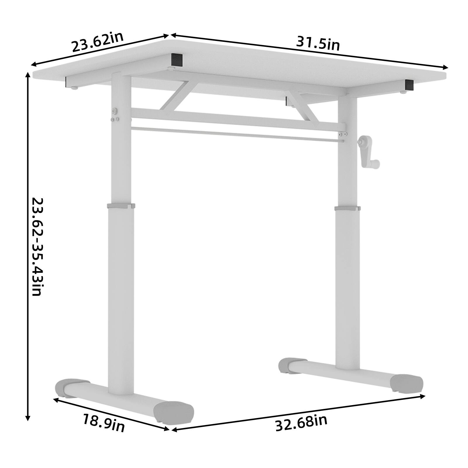 23.62in  
31.5in  
23.62-35.43in  
18.9in  
32.68in