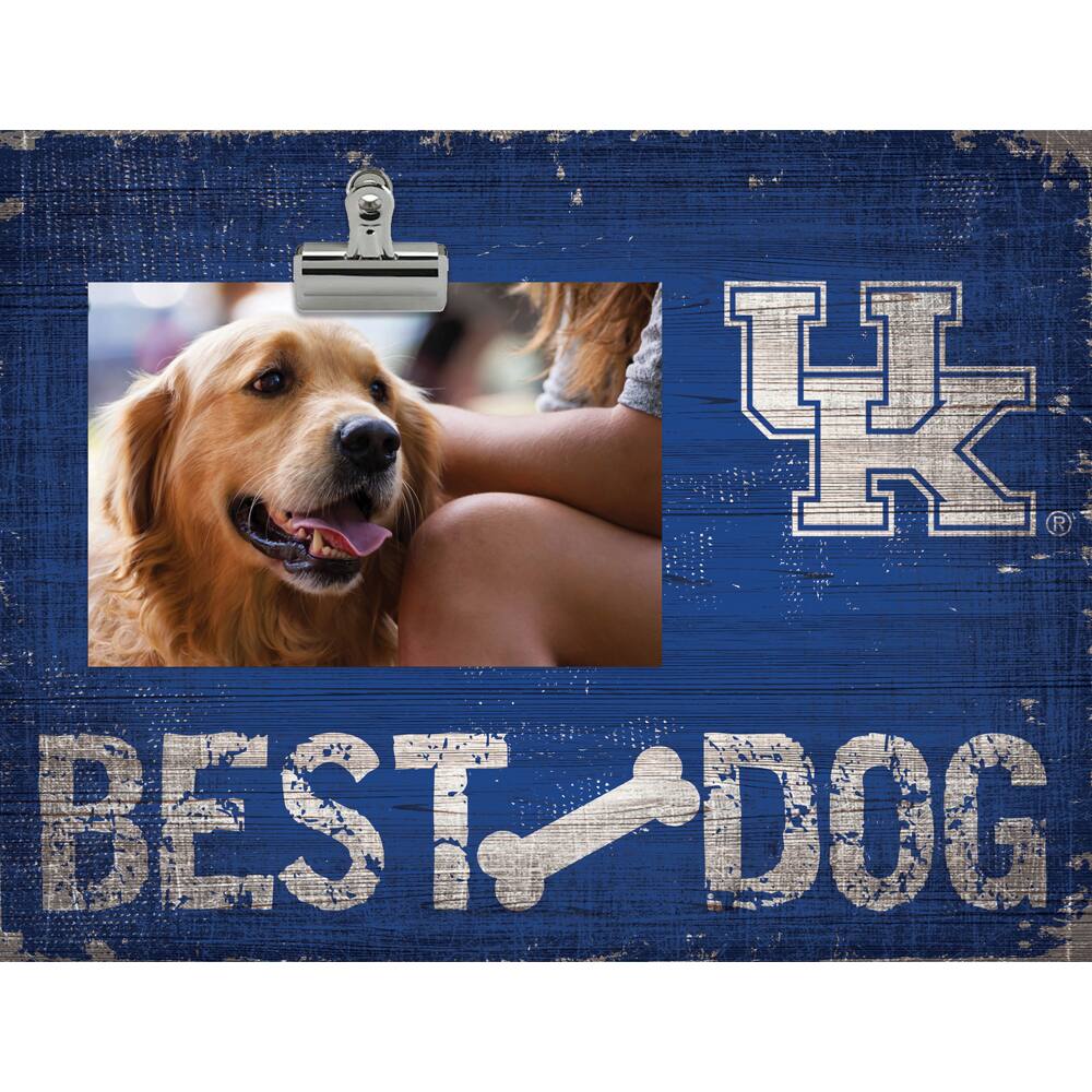 Kentucky Wildcats 10.5" x 8" Best Dog Clip Photo Frame